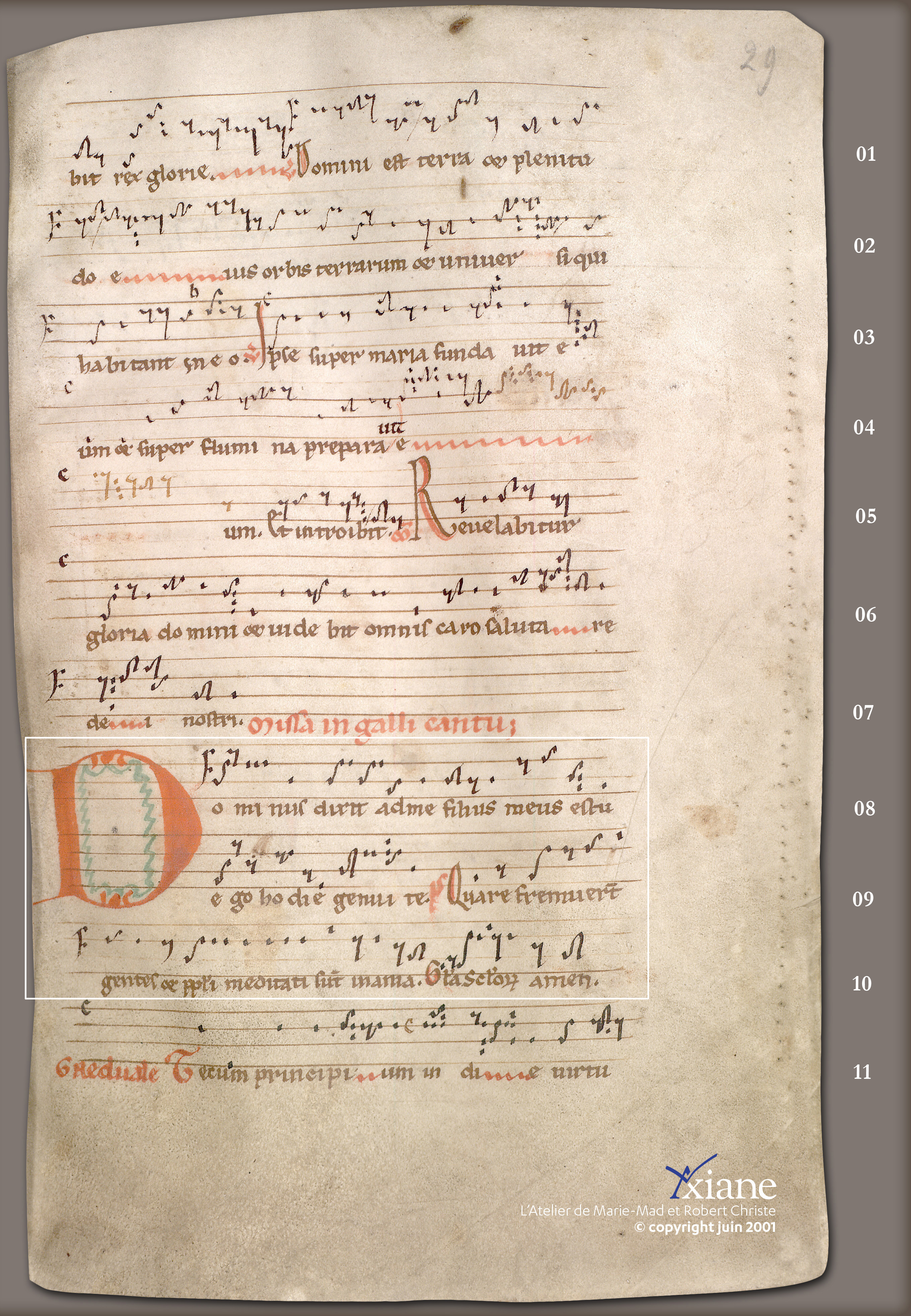 ...Messe de la vigile. Messe Au Chant Du Coq...