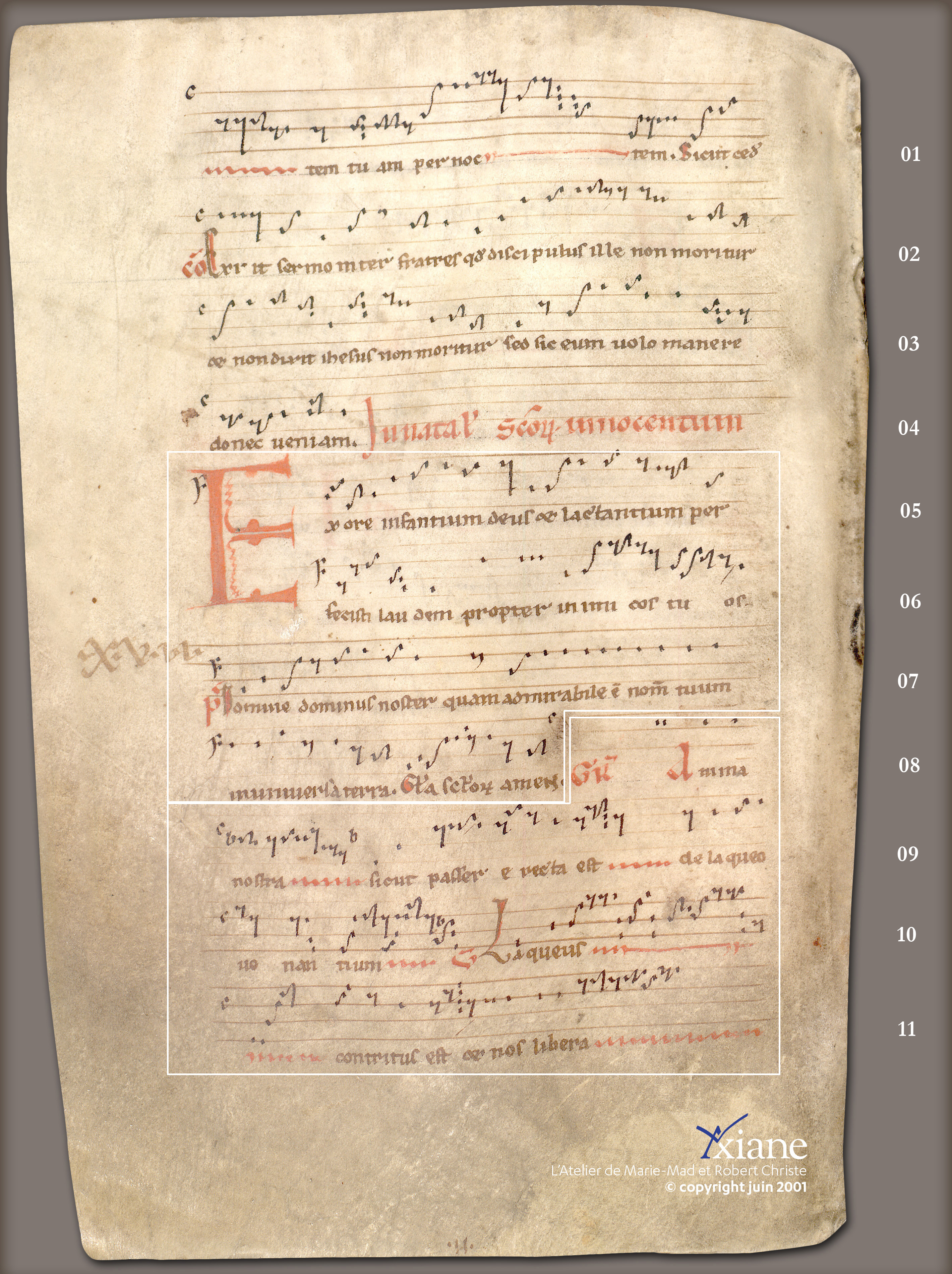 ...Messe de la St Jean. Messe des saints Innocents...