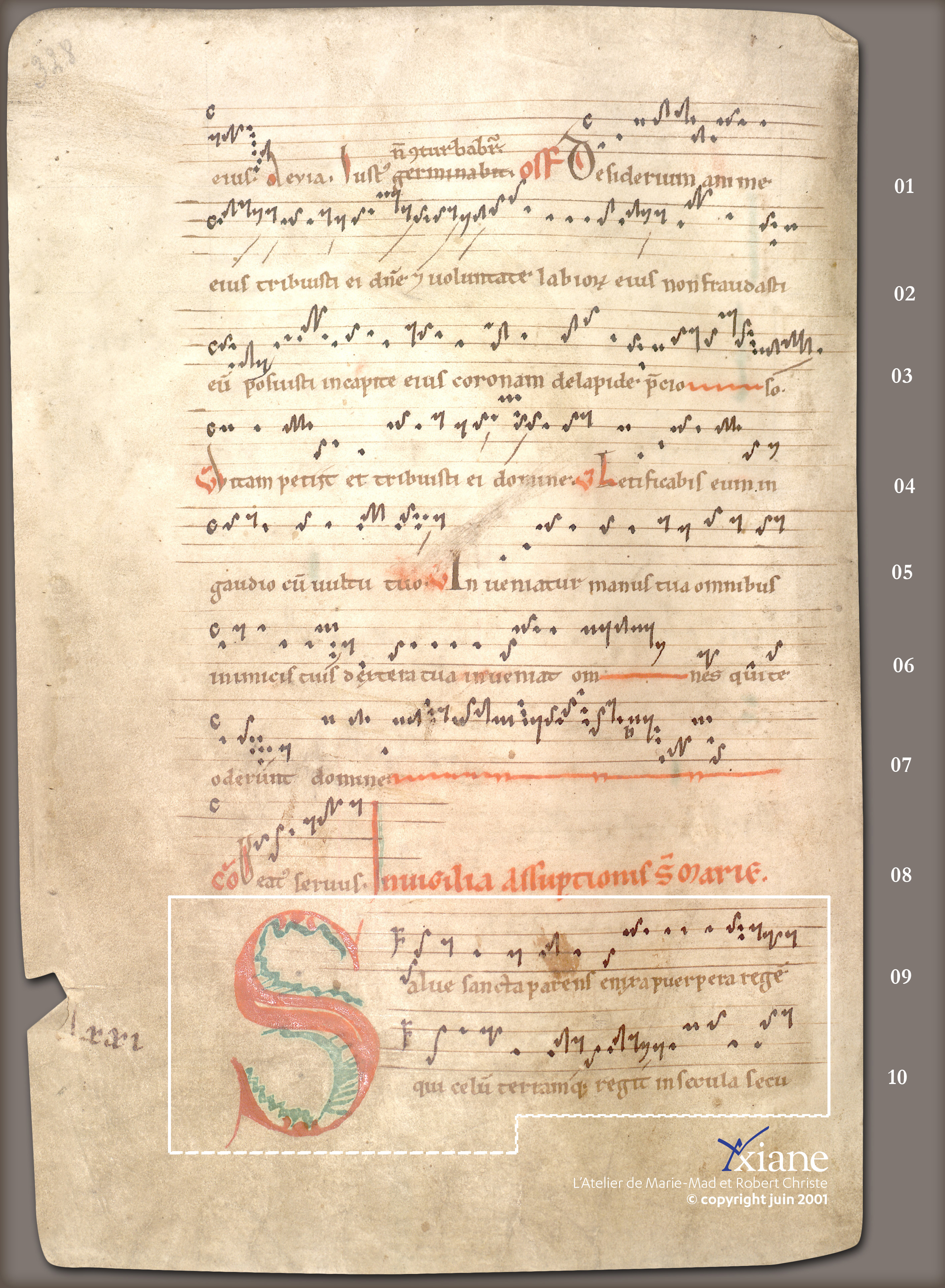 ...Saint Eusèbe. Vigile de l'Assomption de Marie