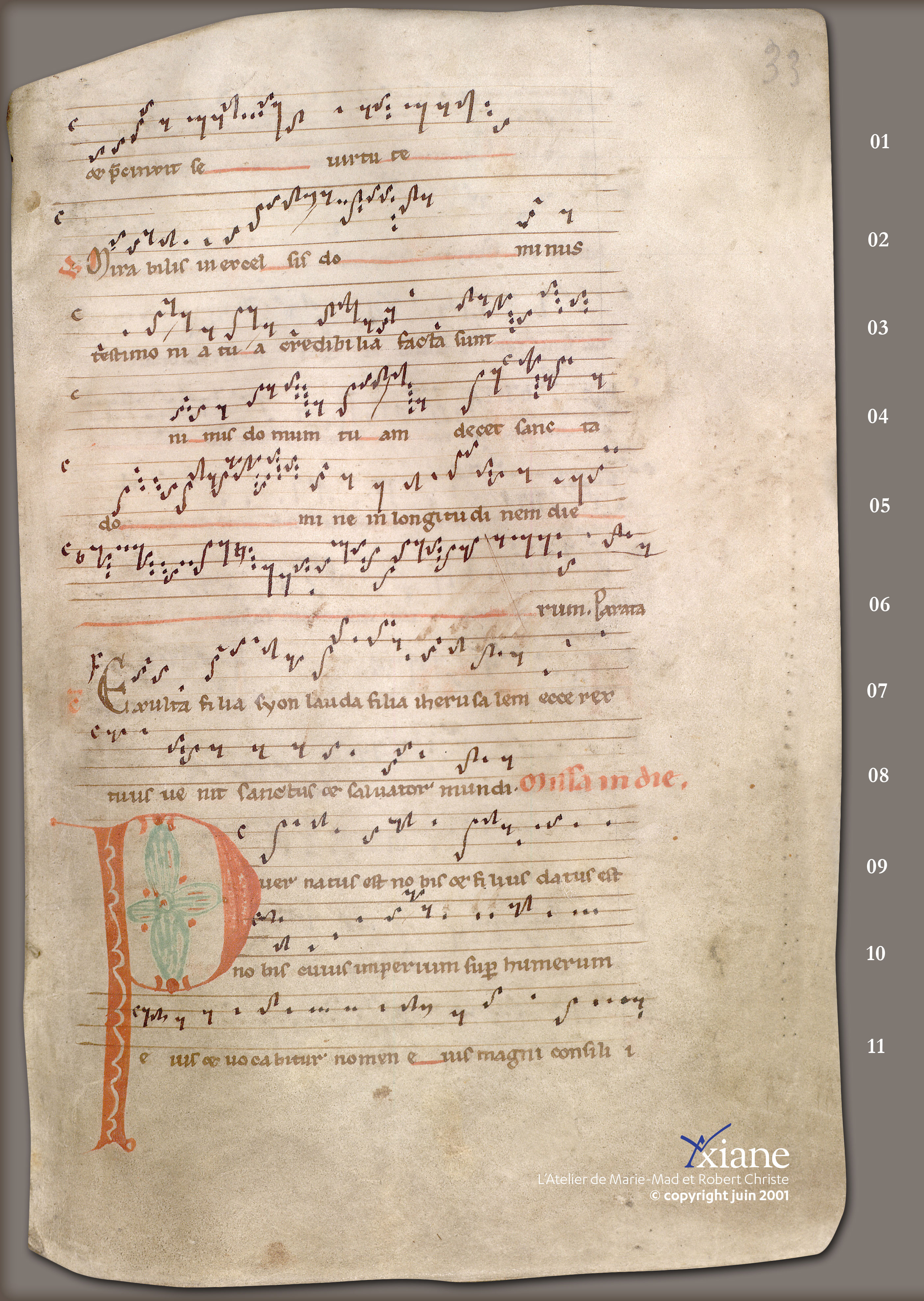 ...Messe au Crépuscule. Messe du jour de Noël...