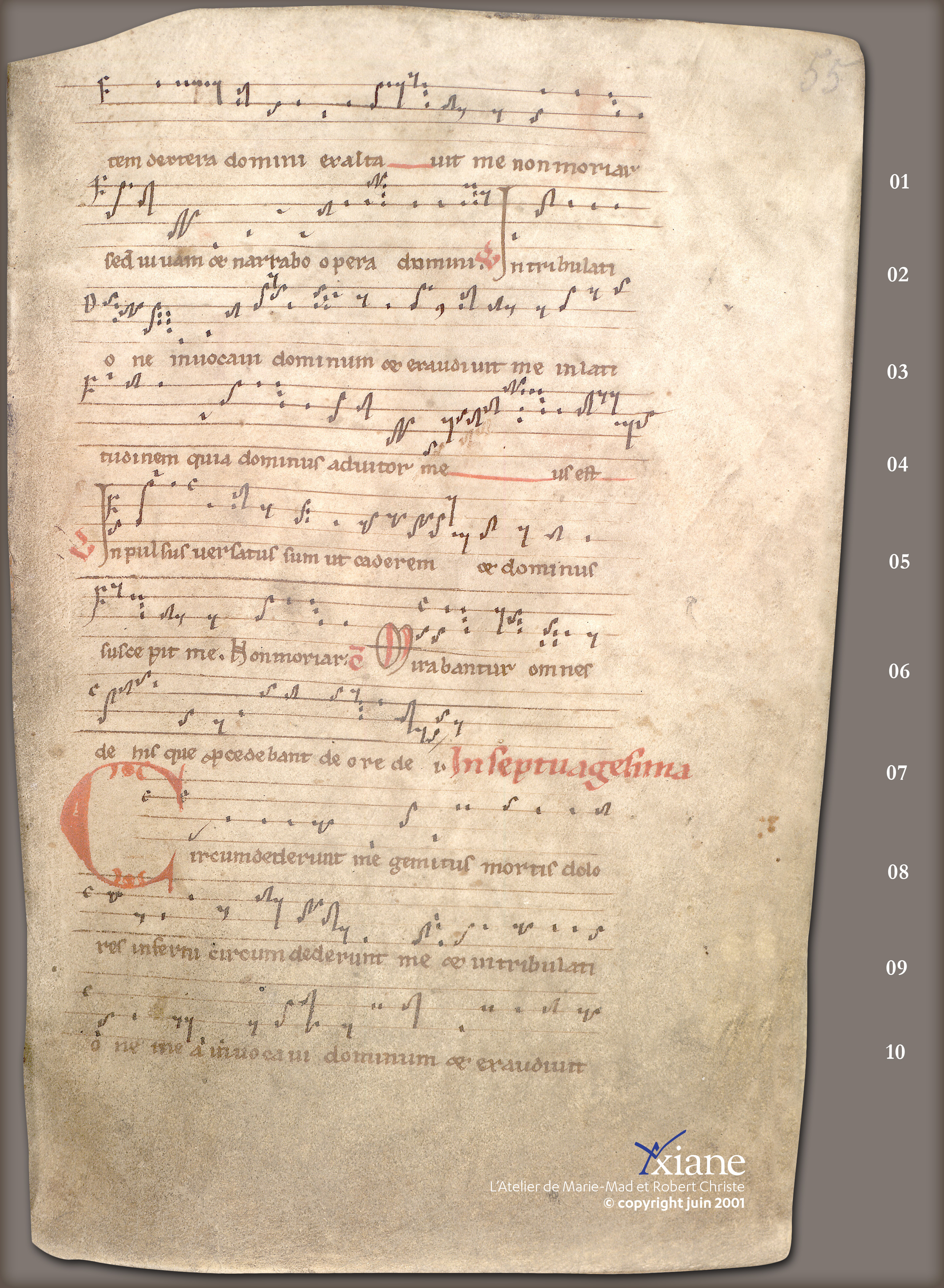 ... Messe du troisième dimanche après l'Épiphanie. Messe de la Septuagésime ...