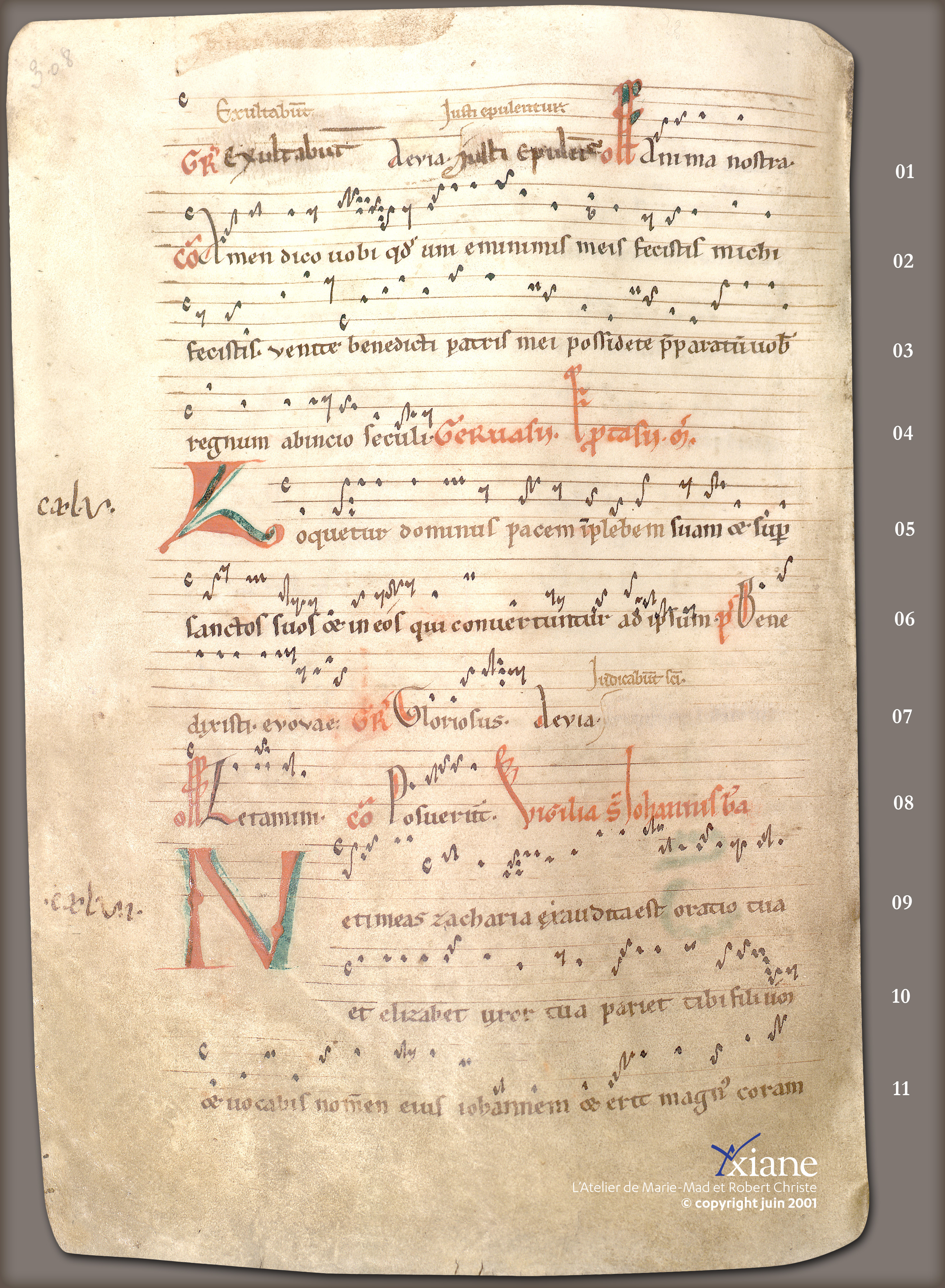 ... Marc et Marcellien. Gervais et Protaise (19 juin). Vigile de la Saint Jean Baptiste (23 juin) ...