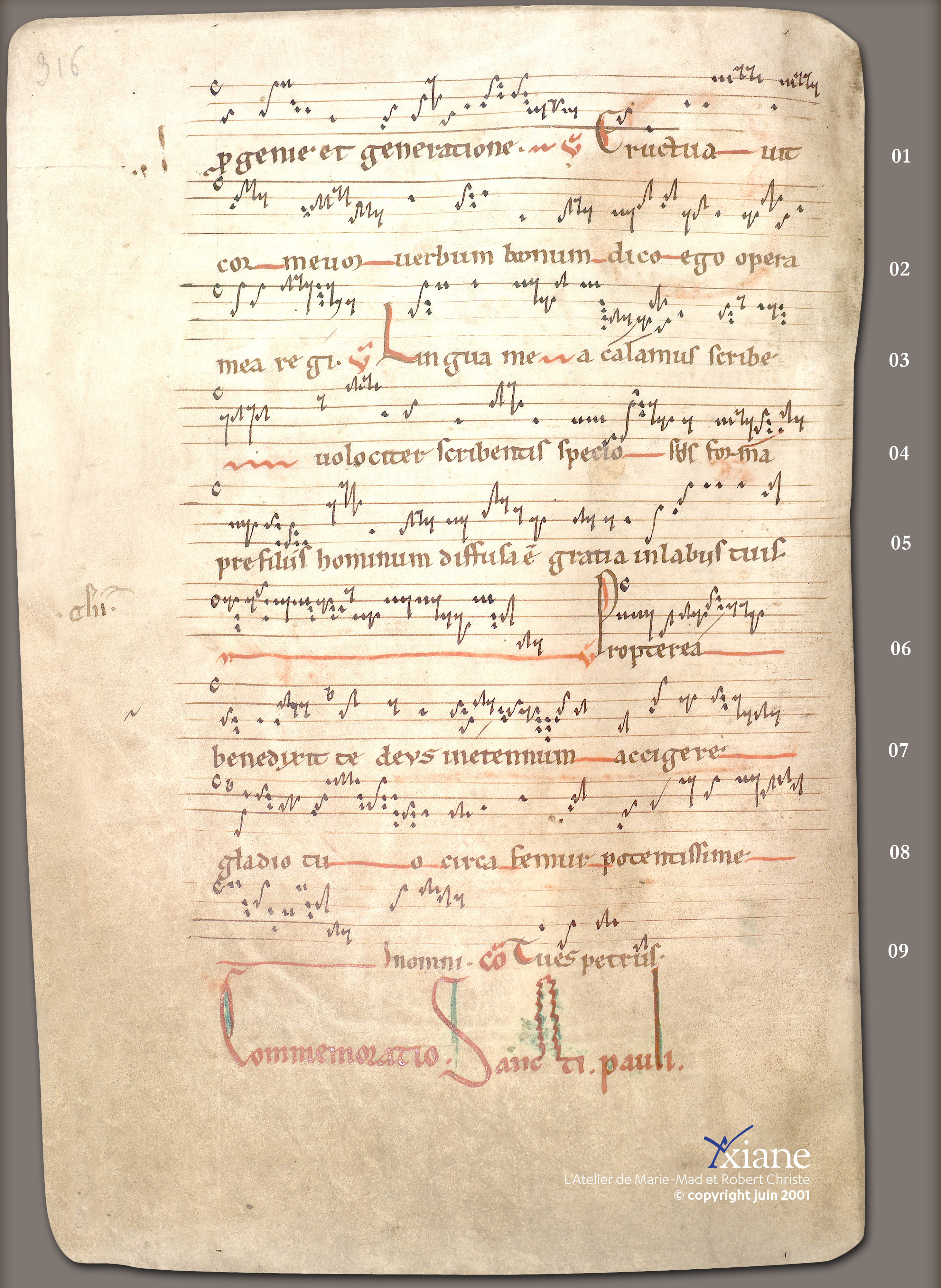 ... Les saints Apôtres Pierre et Paul. Commémoration de Saint Paul (30 juin) ...