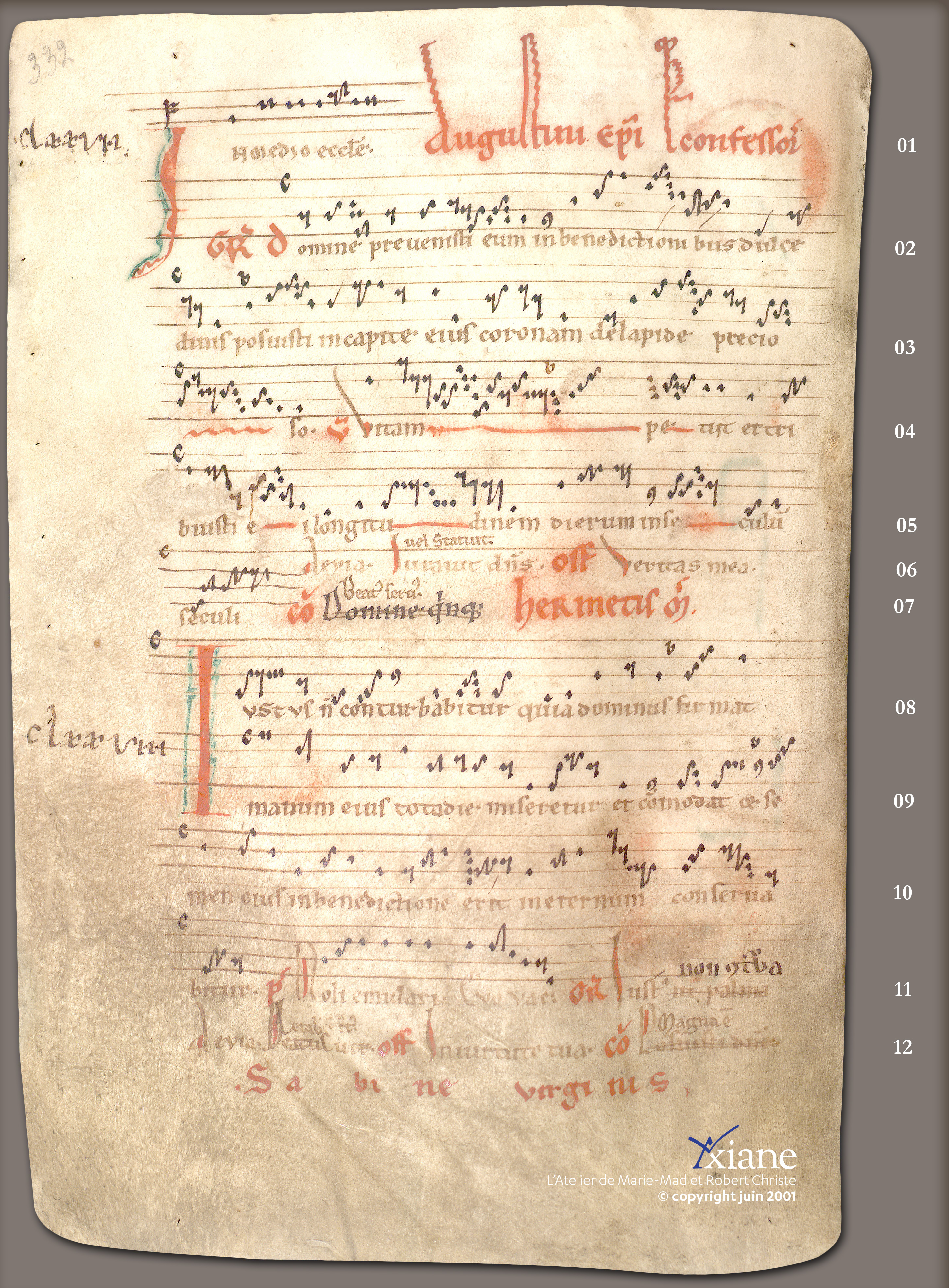 Saint Augustin (28 août). Saint Hermès (28 août). Sainte Sabine (29 août) ...